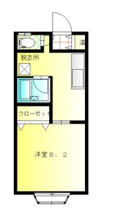 キャニオンヴィラ【1階】の間取り
