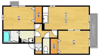 スペランツァ【1階】の間取り