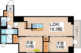 ORES【8階】の間取り