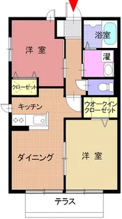 アンビエンテA【1階】の間取り