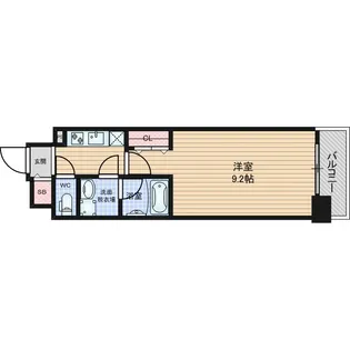 1Kの間取り画像