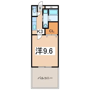 グルース・フィールド【2階】の間取り