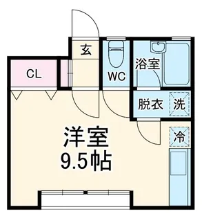 プリムローズ原山II【2階】の間取り