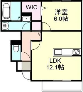 シスピエール【1階】の間取り