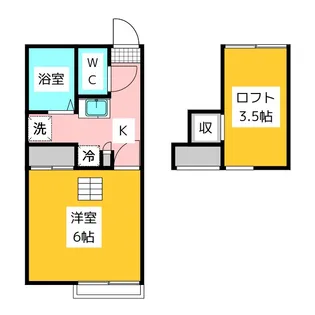 Ruf【1階】の間取り