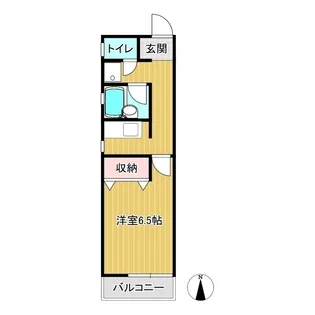 ヴィラ北園【2階】の間取り