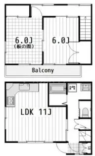テラス染谷の間取り