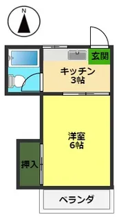 シャトーふみ【2階】の間取り