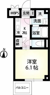 プティ オリヴィエ【3階】の間取り