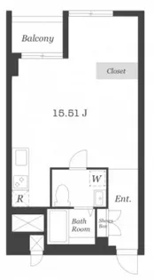東京都渋谷区広尾5【マンション】の間取り