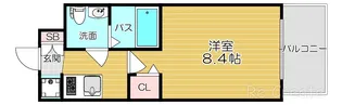 大阪府大阪市東成区玉津2【マンション】の間取り