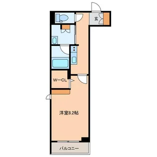 スアビス【2階】の間取り