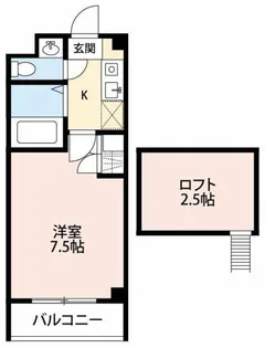 桐里A棟【2階】の間取り