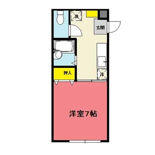 山形県山形市小白川町1【アパート】の間取り
