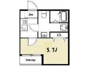 モダンコート祖師谷【3階】の間取り