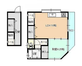 広島県広島市佐伯区五日市中央7【一戸建】の間取り