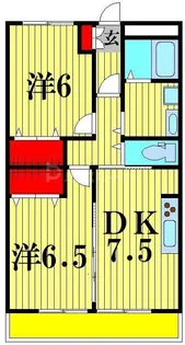 明原グリーンハイツ【2階】の間取り