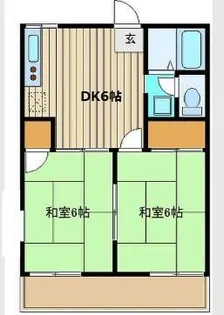 星野ハイツ A【2階】の間取り