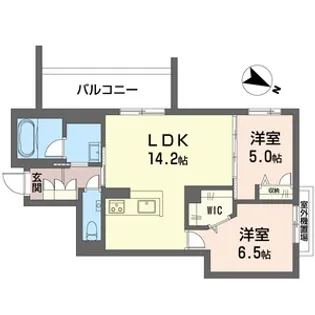 【新築】フォレスト【SHM】【2階】の間取り