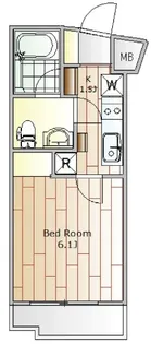 東京都品川区旗の台2【マンション】の間取り
