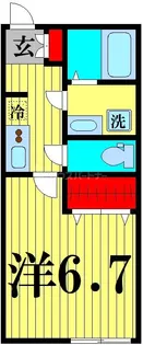 Ambition花畑【3階】の間取り