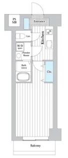 Mo・ai川崎西口(モアイカワサキニシグチ)【6階】の間取り