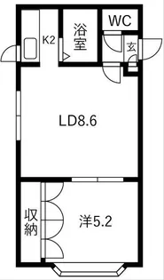 プレジデント16【2階】の間取り
