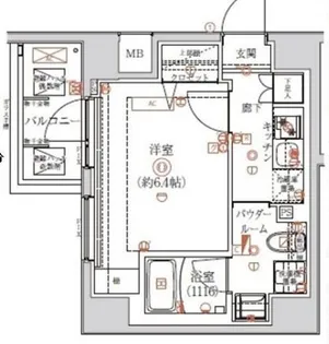 東京都墨田区緑2【マンション】の間取り