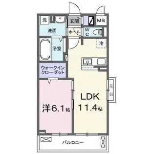 アウラティエ【3階】の間取り