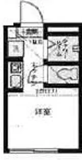 ジリオロッソ東新宿【1階】の間取り