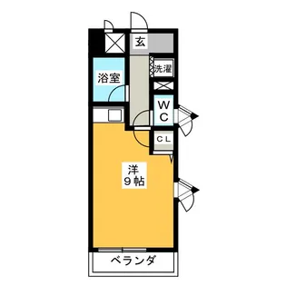 サンシャイン照が丘【1階】の間取り