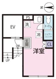 ソナーレフォレスタ馬込【2階】の間取り