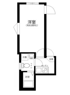 レジデンス青井【2階】の間取り