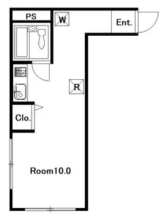 ルミネ城山【4階】の間取り