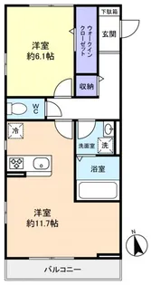 jyuto津田沼I【2階】の間取り