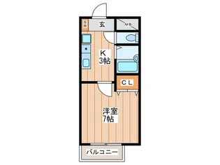 フタバハウス【2階】の間取り