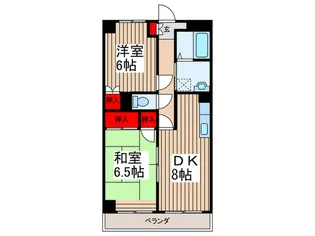 ル・マイ-ム参番館【3階】の間取り
