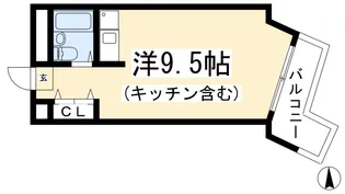 アベニールアサダ【2階】の間取り
