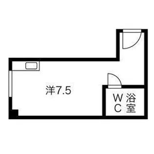 アークハイツ平野【6階】の間取り