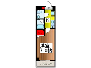 REXZY西川口AZIII【3階】の間取り