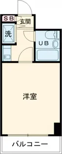 サンパレス松庵【4階】の間取り