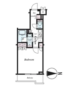 ルーブル武蔵新城参番館【5階】の間取り