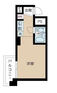 クレイル両国【8階】の間取り