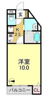 エントレ流町【6階】の間取り