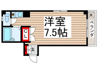 ミラ-ジュヨシダ【5階】の間取り