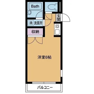 リバータウン松枝【3階】の間取り