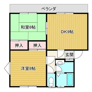TWINKLEけやき【1階】の間取り