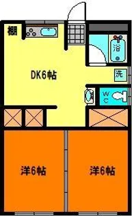 マンションナガト【1階】の間取り