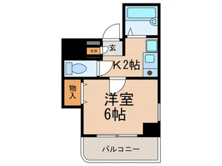 メゾンドソレイユ【2階】の間取り