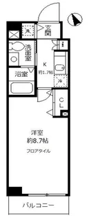 グロースメゾン用賀【2階】の間取り